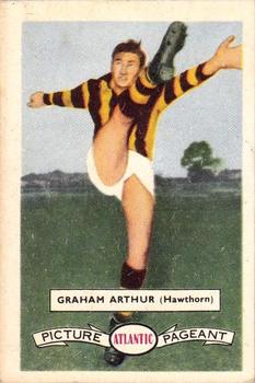 1958 Atlantic Petrol Stations Victorian League Stars #17 Graham Arthur Front